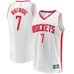 Houston Rockets mens houston rockets cam whitmore fanatics white fast break replica player jersey – association edition Collection - Jerseys, Hats & Fan Gear